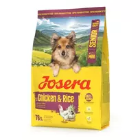Sausas šunų ėdalas JOSERA Mini Senior Chicken & Rice 3 kg mažiems senjorams