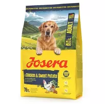 Sausas šunų ėdalas JOSERA Adult Chicken & Sweet Potato 3 kg – suaugusiems šunims, vištienos receptas