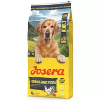 Sausas šunų ėdalas JOSERA Adult Chicken & Sweet Potato 12,5 kg