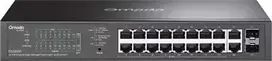 TP-LINK Omada ES220GP valdomas tinklo jungiklis 18x Gigabit (10/100/1000) su PoE+ palaikymu