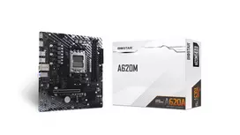Pagrindinė plokštė BIOSTAR A620MT-E 2.0 microATX lizdas A620 mikroschemų rinkinys