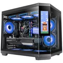 Mars Gaming MC3TCORELCDM kompiuterio korpusas Mini Tower Juodas