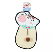 Kabantis draskymo stulpas katėms ZOLUX CHATOUILLE 51 cm sizalis su žaisline pele