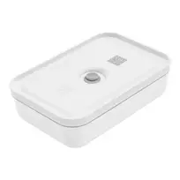 Pietų dėžutė ZWILLING FRESH & SAVE 1 L, plastikas su silikoniniu tarpikliu, pilka/balta