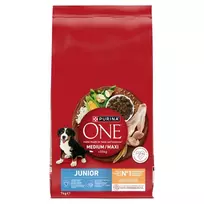 PURINA ONE MED/MAX Junior Vištiena ir Ryžiai 7kg