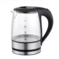 Elektrinis stiklinis virdulys Maestro MR-062-BLACK, 1630 W, stiklinis korpusas, 1,7 l