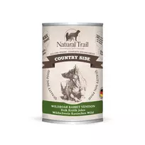 NATURAL TRAIL Country Side Šernas Triušis Elnias – šlapi šunų ėdalas 400 g