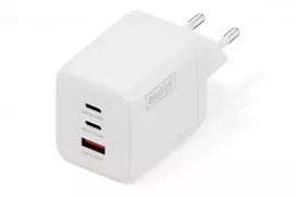 USB GaN įkroviklis DIGITUS DA-10304, 100W, 2x USB-C, 1x USB-A