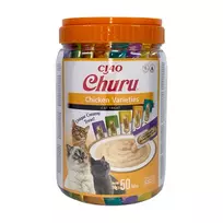 INABA Churu Varieties Chicken - skanėstai katėms - 50 x 14g