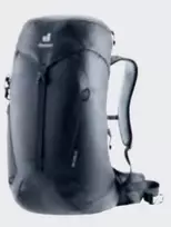 Kuprinė DEUTER AC Life 30 — 30 l, 980 g, 320 mm, juoda