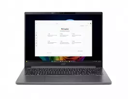 Nešiojamas kompiuteris Acer TravelMate P4 TMX414-51-TCO 14 colių WUXGA IPS, Intel iU5, 32GB RAM, 512GB SSD, Wi‑Fi 7, Windows 11 Pro, 3 metų garantija su atvykimu į vietą