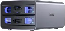 Išorinis RAID korpusas Unitek S1308B01-EU, skirtas 2,5 colio / 3,5 colio diskams, iki 40 TB, 5Gb/s sąsaja