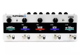 TC Electronic Plethora X5 – gitaros multi efektų procesorius