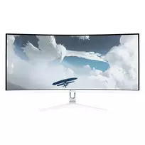 Išlenktas monitorius Arozzi Nova 34 colių (86,4 cm) VA LED 3440×1440 21:9 1 ms Baltas