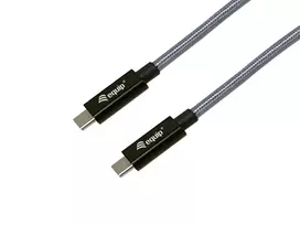 USB-C į USB-C laidas EQUIP 2,0 m — USB 3.2 Gen 2x2, 20Gbps, PD 240W, 4K/60Hz, juodas