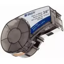 Brady B-499 nailono audinio juosta, juoda ant baltos, 0,95 cm x 4,9 m (M21-375-499)
