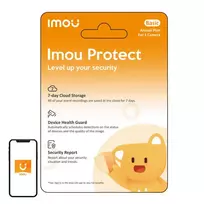 Dovanų kortelė metinis planas IMOU Protect Basic IOAB – metinė prenumerata IMOU Protect Basic