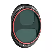 Hibridinis ND8/PL filtras Freewell, skirtas DJI Mavic 4 Pro – neutralus tankis 3 stopai su apskritu poliarizatoriumi