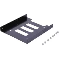 Montavimo rėmelis ultron vidinis 1x2.5 SSD/HDD Metal black (377213)