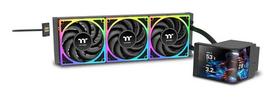 Thermaltake MAGCurve 360 Ultra AIO skysčio aušintuvas su ARGB ventiliatoriais, 360 mm radiatorius, juodas