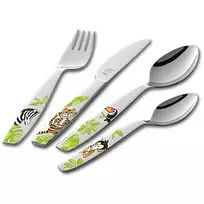 ZWILLING Jungle vaikiškas stalo įrankių rinkinys 4 vnt. 07135-210-0