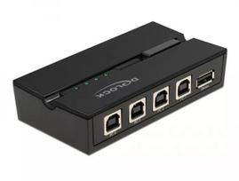 DeLOCK 11493 USB jungiklis juodas USB Type-A Type-B 0.48Gbit/s