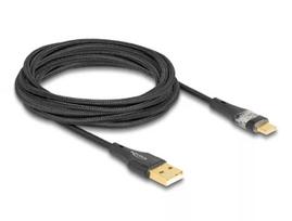 DeLOCK USB 2.0 kabelis Type-A kištukas į Type-C kištuką 60W 3m