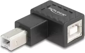 DeLOCK 67207 USB Type-B lyties keitiklis juodas