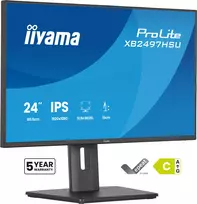 Monitorius iiyama ProLite XB2497HSU-B1 60.5 cm (23.8 colio) 1920 x 1080 pikselių Full HD LED juodas