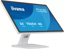 IIYAMA ProLite T2452MSC-W1AG monitor 60.5 cm (23.8 col.) Full HD LED jutiklinis baltas