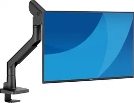 Monitorio laikiklis IIYAMA DS6001C-B1 49 colių (124,5 cm) ekranams, spaustuvas/įvorė, VESA 75x75–100x100, aukščio reguliavimas, pakreipimas -60–50°, juodas