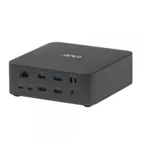 CLUB3D CSV-2562 Thunderbolt 5 dokavimo stotis, M.2 SSD, 2×HDMI 8K60Hz, 180W, 120Gbit/s
