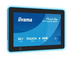 Monitorius iiyama ProLite TW1025LASC-B3PNR 10,1 colio (25,6 cm) WXGA IPS LED liečiamasis ekranas, 1280x800, 16:10, USB šakotuvas, garsiakalbiai, VESA, juodas