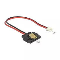 SATA maitinimo laidas DeLOCK 85336 0,2 m įvairiaspalvis