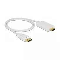 Laido adapteris DeLOCK 83817 1 m DisplayPort – HDMI baltas