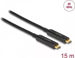 Aktyvus optinis USB-C vaizdo kabelis DeLOCK 84104 4K 60 Hz 15 m
