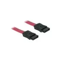 SATA kabelis DeLOCK 84208 0,5 m raudonas