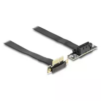DeLOCK 88042 PCI Express x1 vyriškas 90° lenktas lizdas su 30 cm laidu