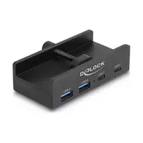 DeLOCK 64262 USB 2.0 Type-A USB šakotuvas 5000Mbit/s Juodas