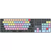Klaviatūra LogicKeyboard LKB-PT-TM – pilno dydžio (100 %) belaidė Bluetooth, vokiškas QWERTZ išdėstymas, titano pilka