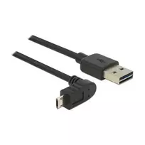USB laidas DeLOCK 83857 USB 2.0 3 m USB A Micro-USB B juodas