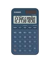 Skaičiuotuvas Casio SL-310YC kišeninis, 10 skaitmenų, baterija/saulė, tamsiai mėlynas