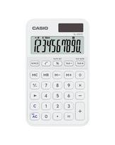 Skaičiuotuvas CASIO SL-310YC kišeninis, 10 skaitmenų, baterija/saulė, baltas