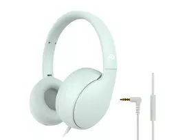 Vaikiškos ausinės CONCEPTRONIC PARRIS04GT, laidinės, 3.5 mm, viršugalvinės, 20–20000 Hz, 1.6 m, šviesiai žalios