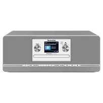 TechniSat DIGITRADIO 372 CD IR internetinis radijo imtuvas su CD, DAB+, FM, antracito ir sidabro spalvos