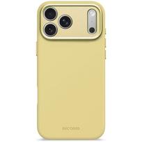 Decoded silikoninis dėklas Apple iPhone 17 Pro Max, 6,9 colio (17,5 cm) ekranams, geltonas