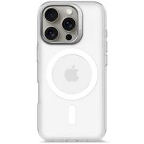 Telefono dėklas Decoded Clear Case, iPhone 16 Pro, polikarbonatas, permatomas baltas, tinka 6,3 colio (16 cm)