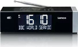Žadintuvas su radiju Lenco CR-640BK DAB+ su Bluetooth 5.0 ir LCD ekranu