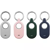 4smarts silikoninių dėkliukų rinkinys Samsung Galaxy SmartTag2, 4 vnt., skirtingų spalvų (540996)