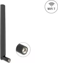 Kryptinė antena DELOCK 81452 RP-SMA, 4.4 dBi, 2,4–7,125 GHz, 169,7 mm